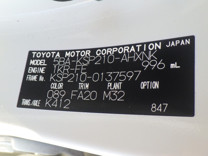 TOYOTA YARIS 2024/12
