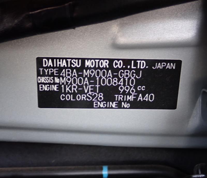 TOYOTA ROOMY 2022/10